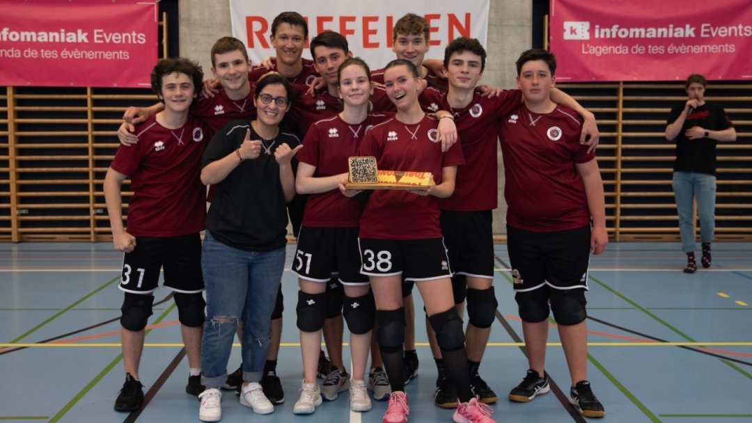 Tchoukball les M21 de Nyon titrés au bout du suspens