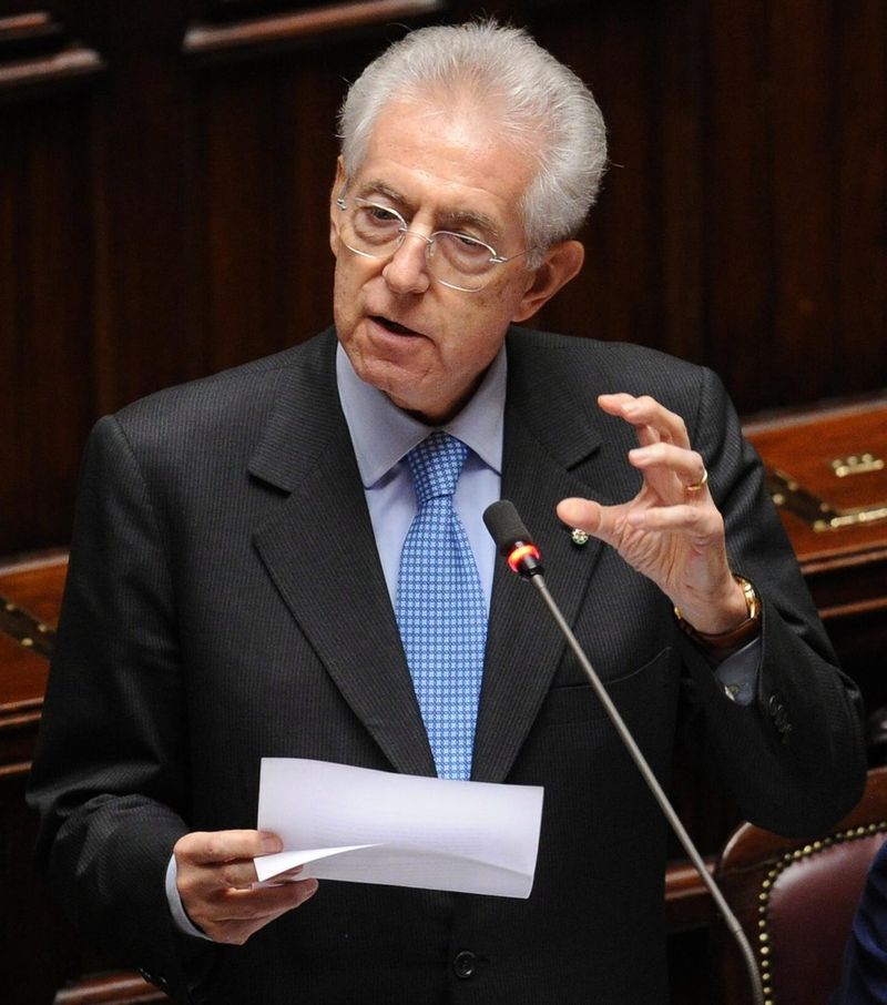 Mario Monti juge que l'Italie "ne fera pas faillite".