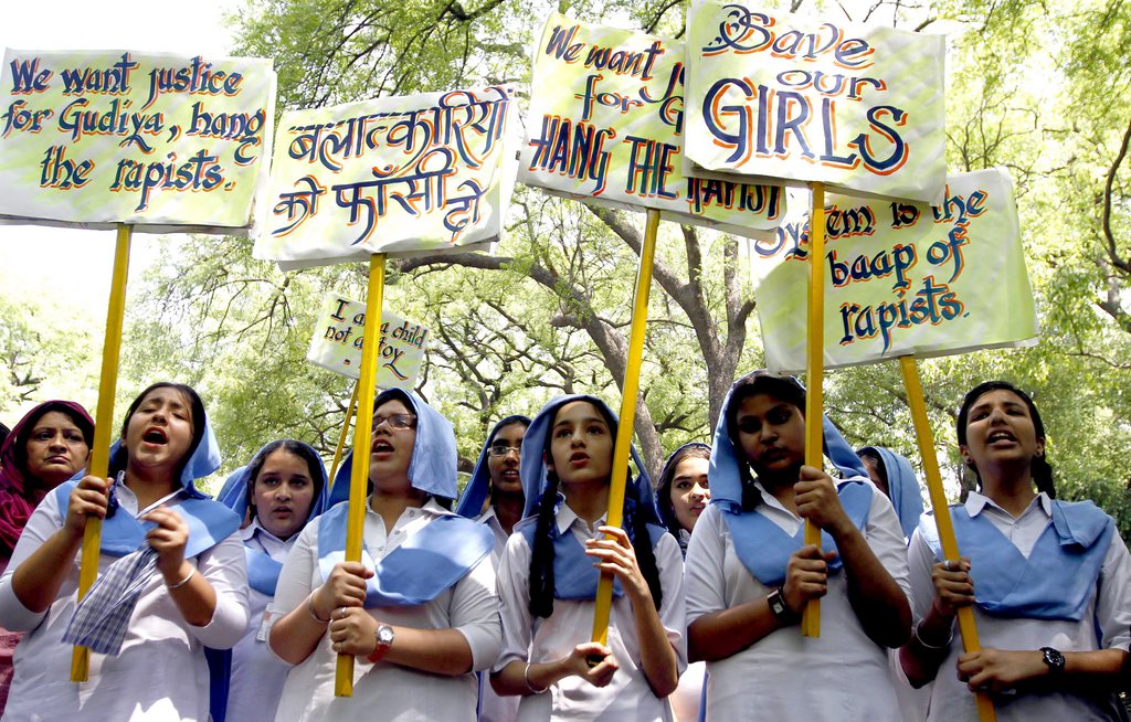 Une vague de protestations contre le viol ne s'est jamais essoufflée en Inde depuis le viol d'une étudiante en décembre.