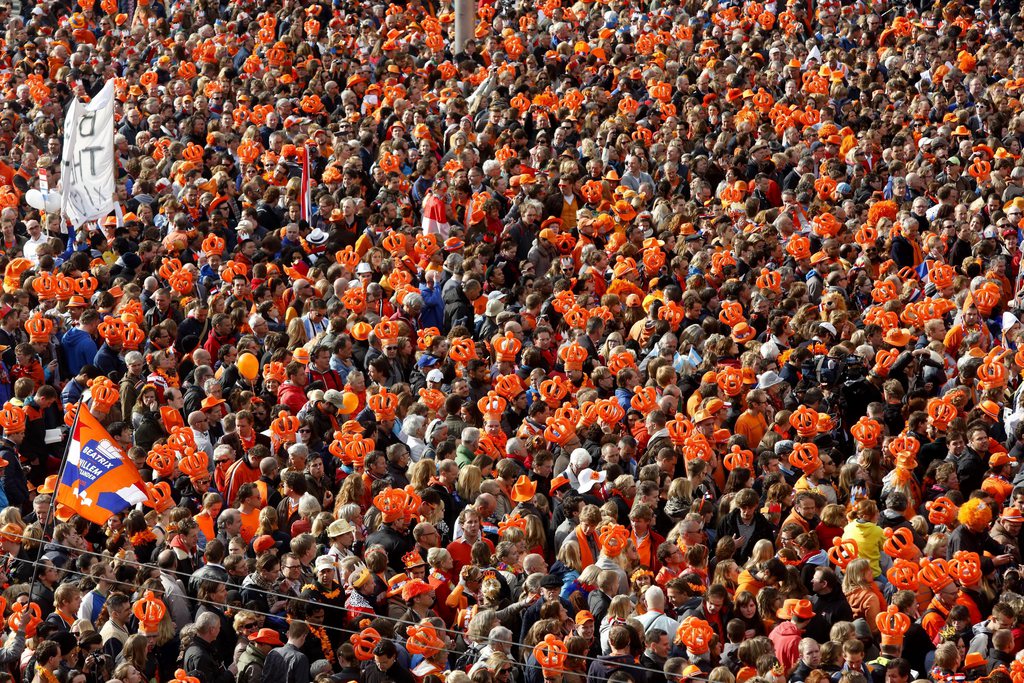Une véritable marée orange s'est rassemblée à Amsterdam.