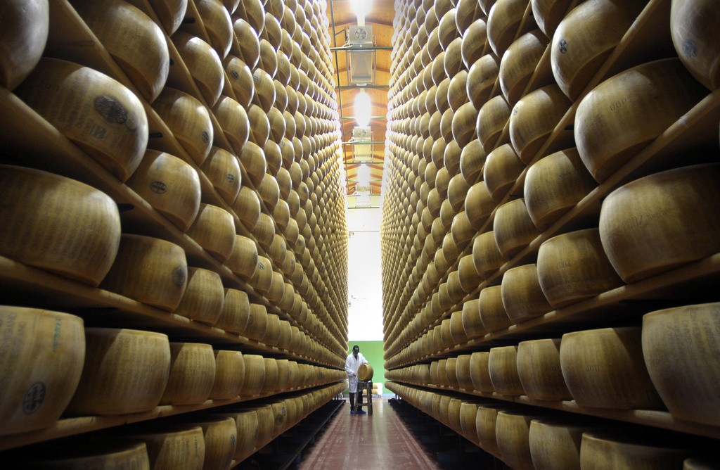 La valeur du stock de fromage est estimée entre 70 et 90 millions d'euros (illustration).