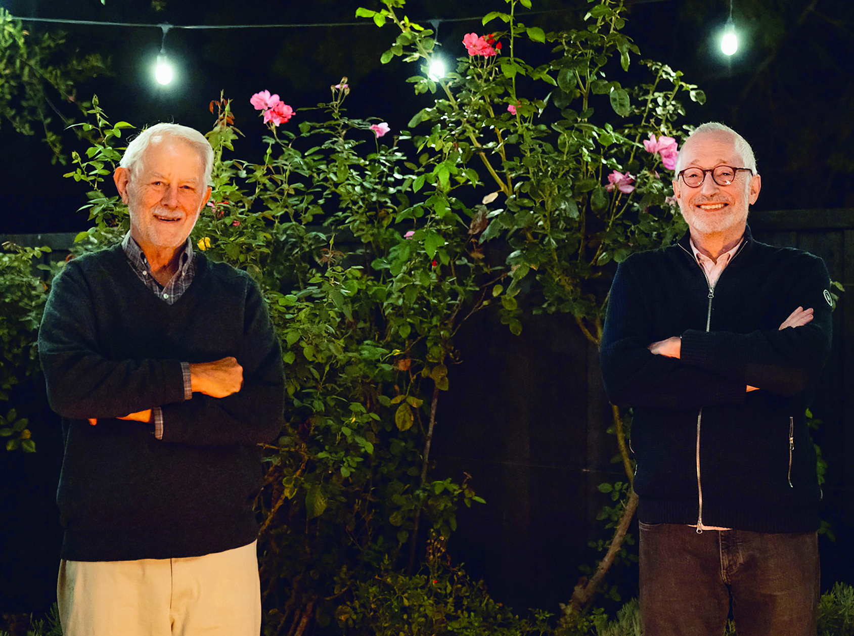 Robert Wilson (à gauche) et Paul Milgrom ont reçu lundi le prix Nobel d’économie.