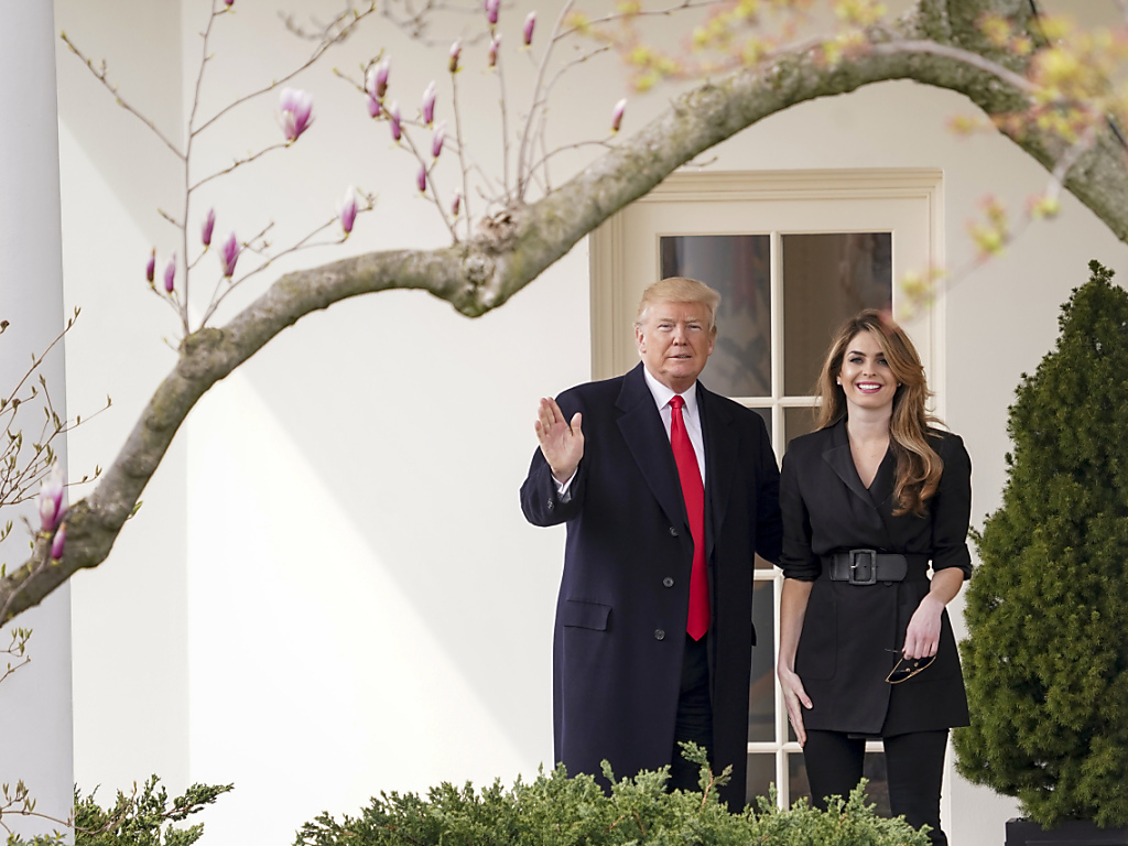 Donald Trump a été testé positif, tout comme sa proche conseillère Hope Hicks (archives).