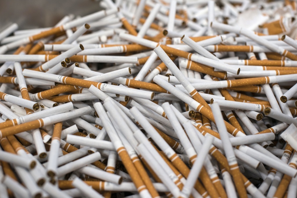 Les Suisses seraient favorables à l'interdiction de la publicité concernant les produits du tabac (illustration).