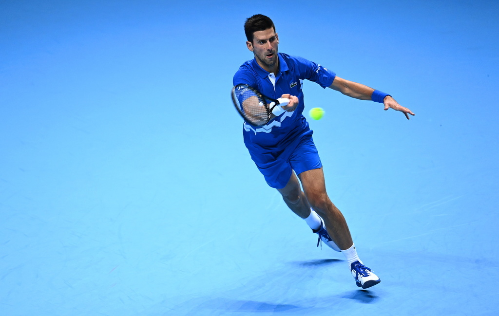 Novak Djokovic a battu Alexander Zverev au Masters de Londres.