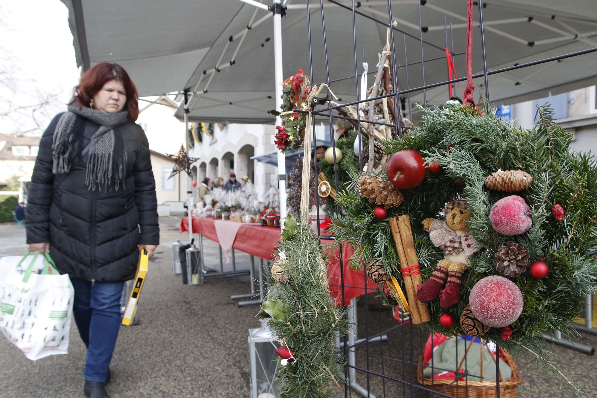 Le port du masque sera obligatoire lors des deux marchés de Noël. (Image d'archives/2015)