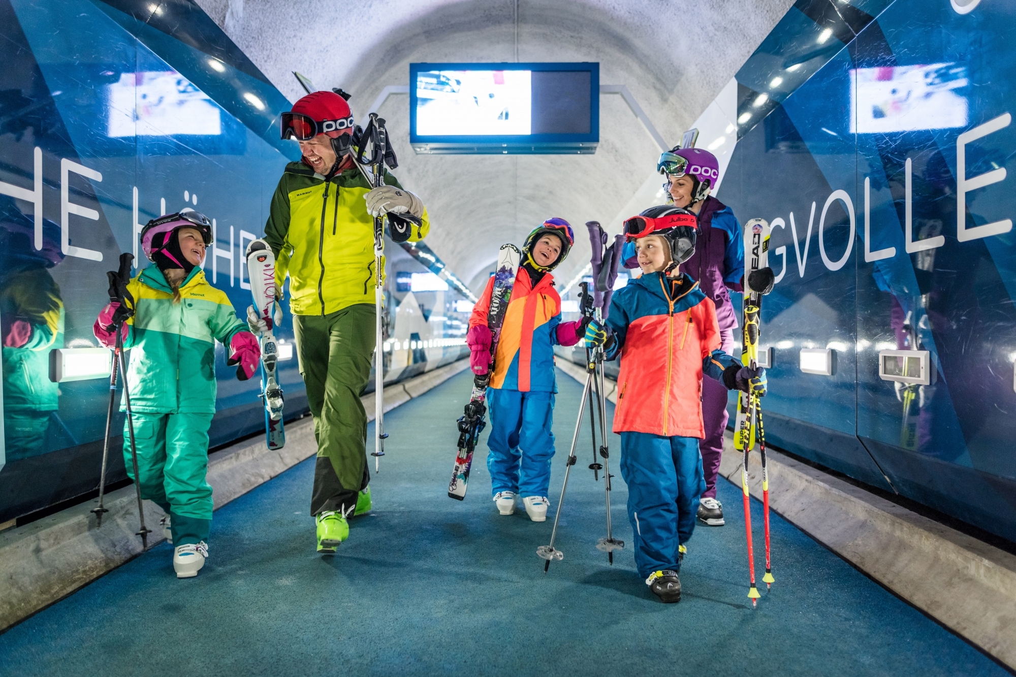 Zermatt est à la pointe du ski mais de la digitalisation aussi… Nombre de clients apprécient. 