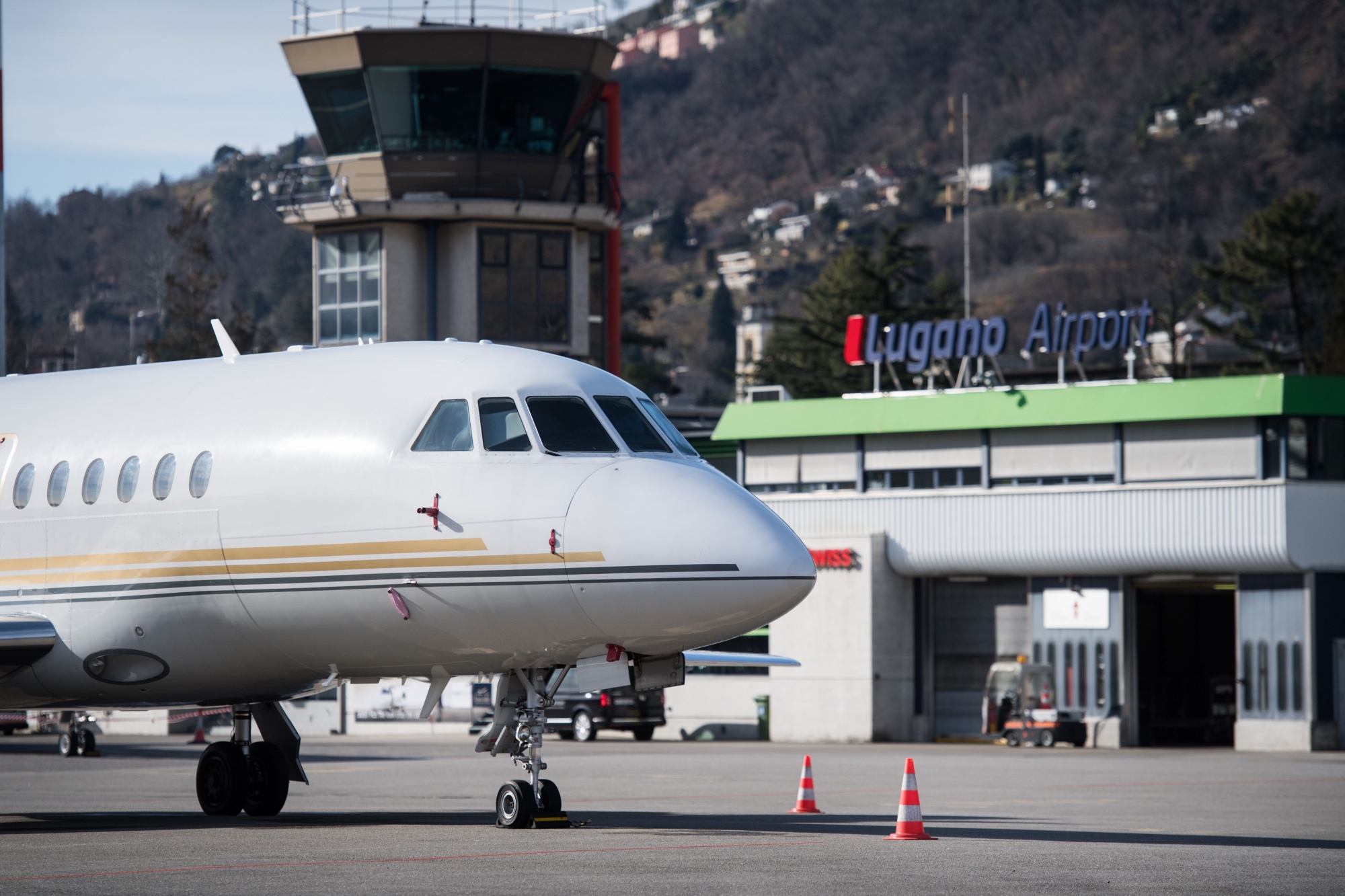 Pour l’instant, trois parties sont pressenties comme les plus susceptibles de reprendre l’exploitation de l’aéroport de Lugano.