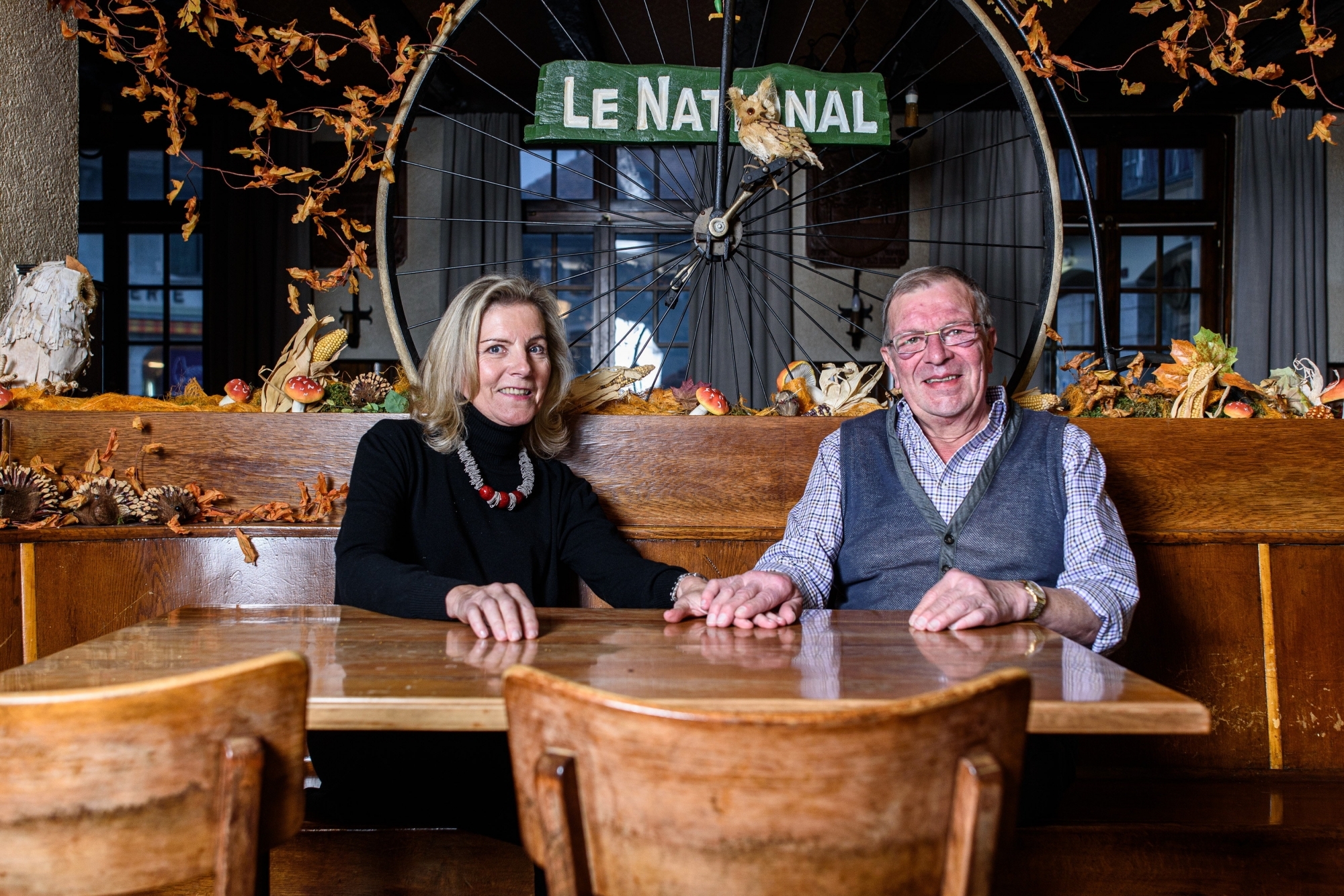 Monique et Christophe Monthoux ferment définitivement "Le National", une institution à Bière en mains familiales depuis 90 ans.