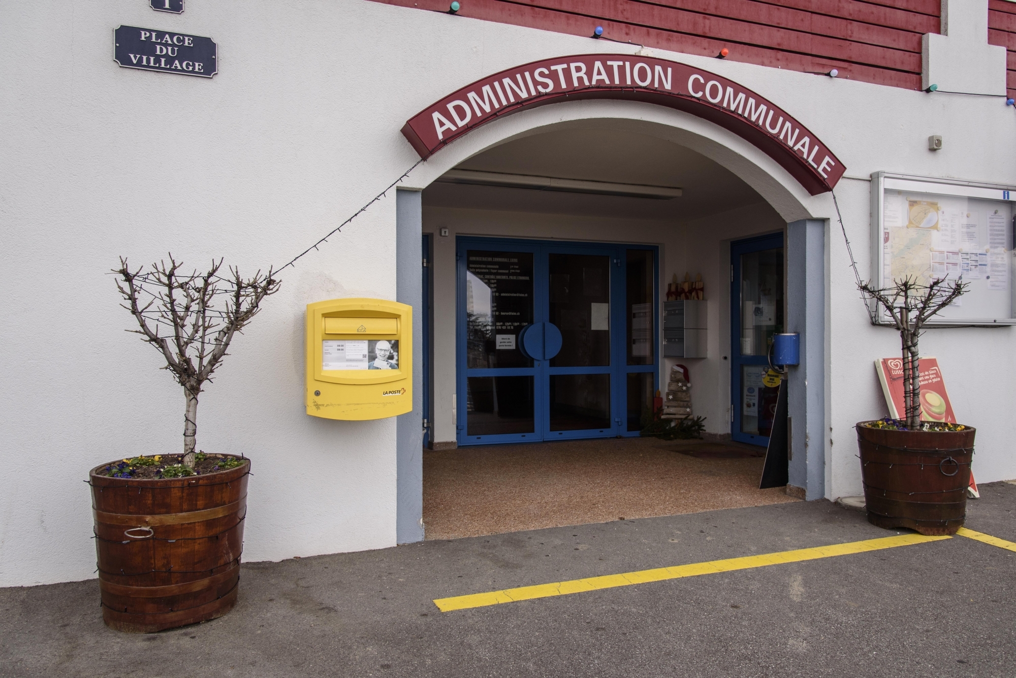 La commune de Luins, ici l'administration, compte déjà une liste d'entente pour les élections communales de l'an prochain.