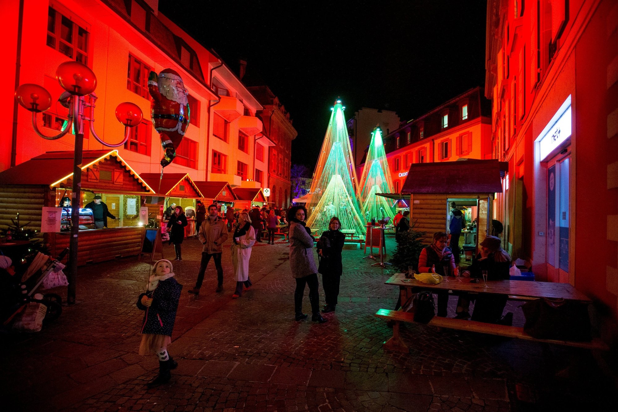 Cette année, pas de marché de Noël, mais des initiatives créatives se sont mises en place.