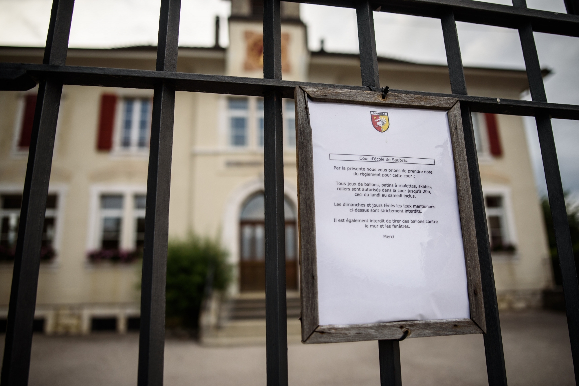 Le panier de basket qui été dans la cour de l'ancienne école a été démonté en 2019. Sera-t-il réinstallé en 2021?