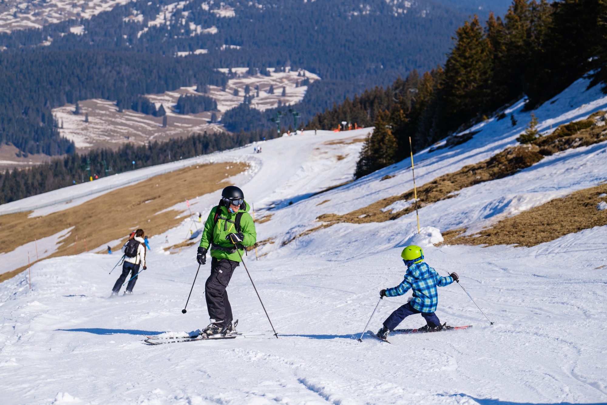 Les pistes de Jura sur Léman seront restées ouvertes un petit mois. 