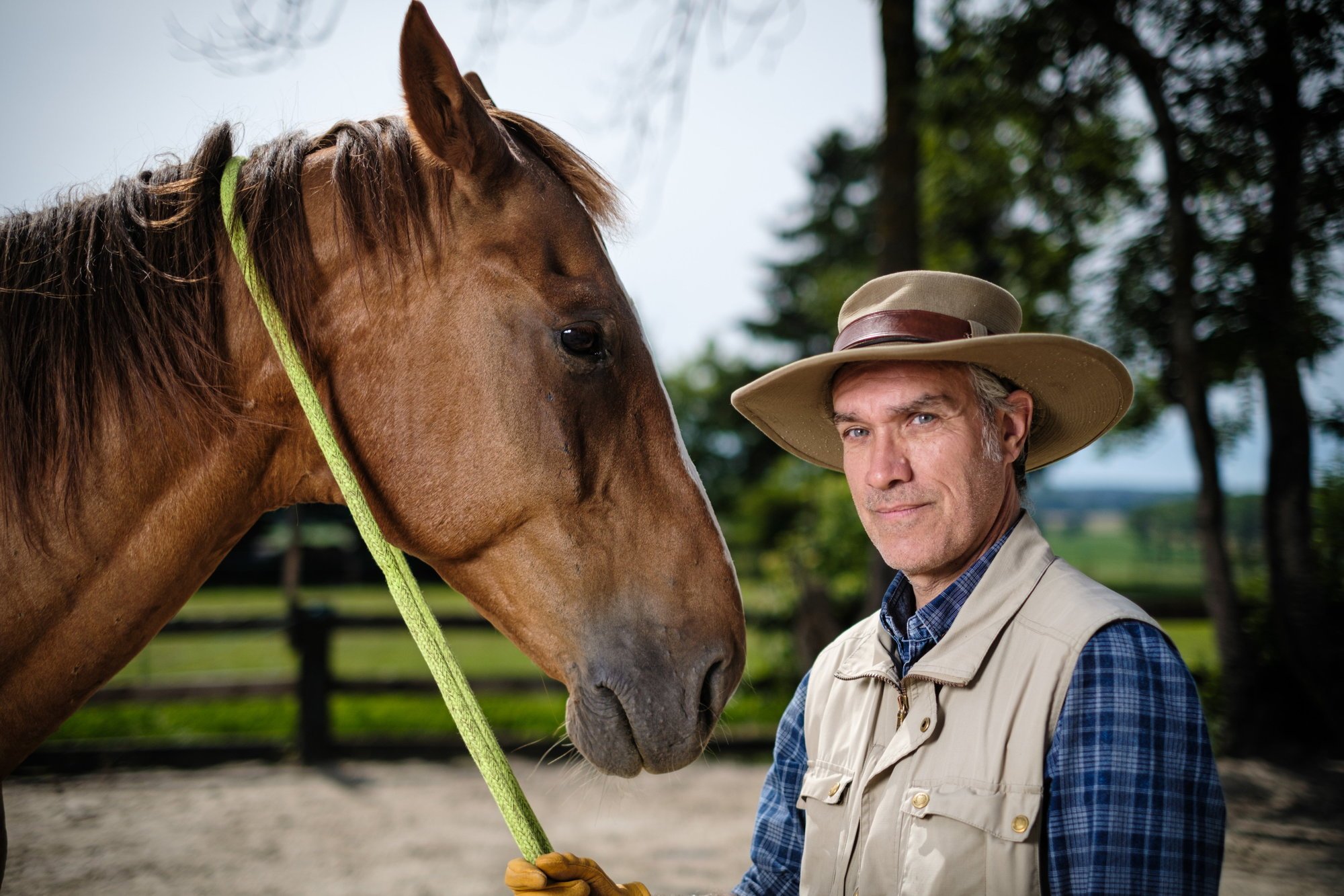 Germán Herrero est éthologue équin, soit spécialiste du comportement des chevaux. Certains le reconnaîtront: il est aussi prof de musique au Gymnase de Nyon.