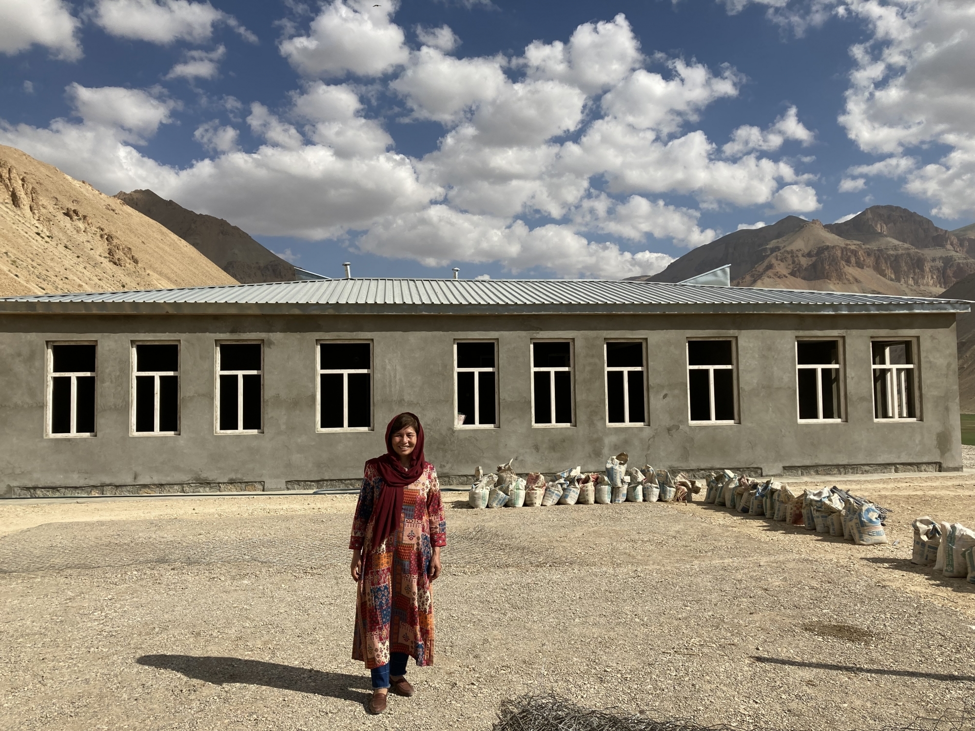 Taiba Rahim est une femme déterminée qui s'investit avec courage pour les enfants Afghans.