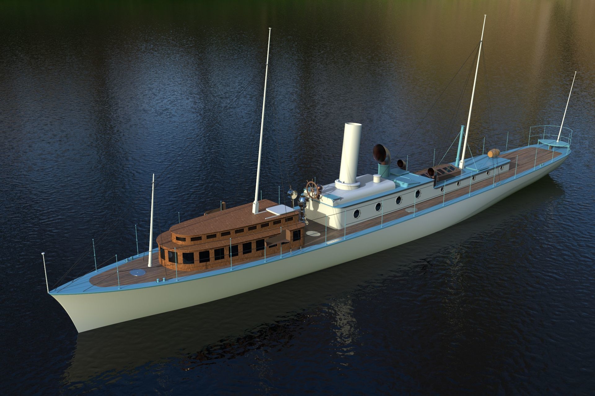 Il manque 550 000 francs pour que La Peccadille ressemble à cet élégant navire.