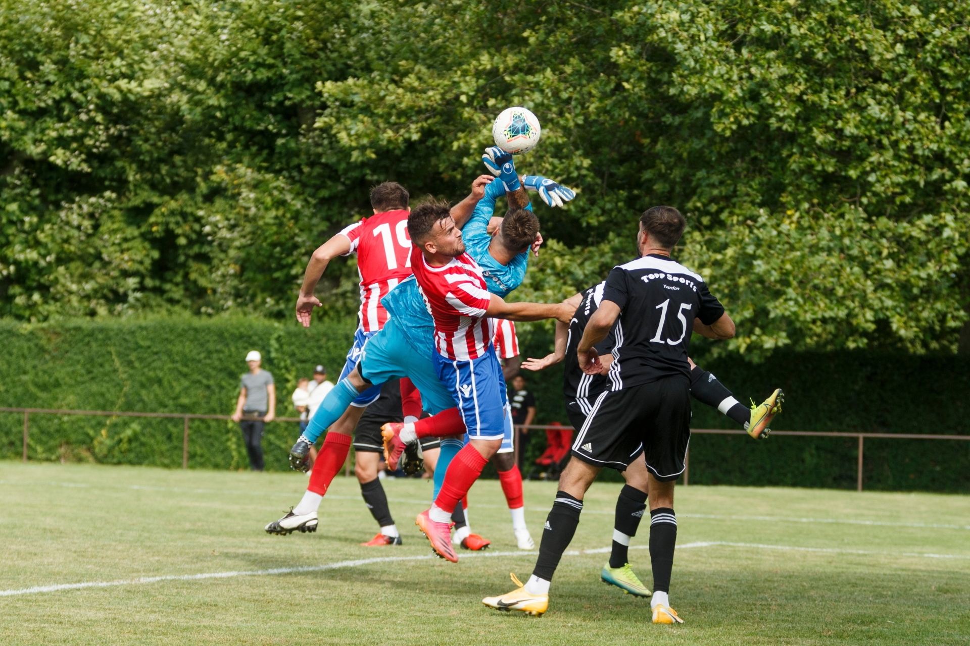 Comme face à Chavorney en ouverture de championnat (photo), les Morgiens n'ont pas réussi à maintenir leur avantage à Champvent.