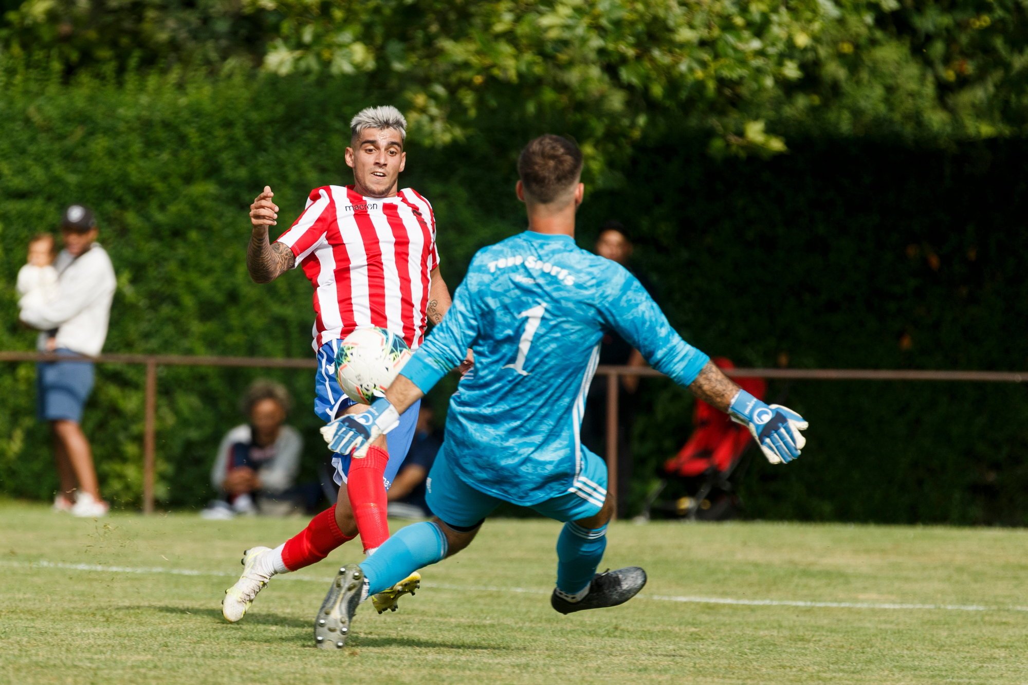 Malgré son but, Fabio Barreira et Forward-Morges, se sont inclinés face à Echallens II.