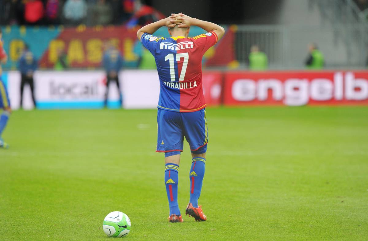 Raul Bobadilla lors de la dernière finale de la coupe de Suisse.