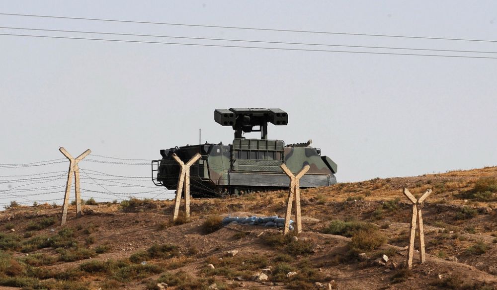 Un tank dans la province de Raqa à Tal-Abyad. 