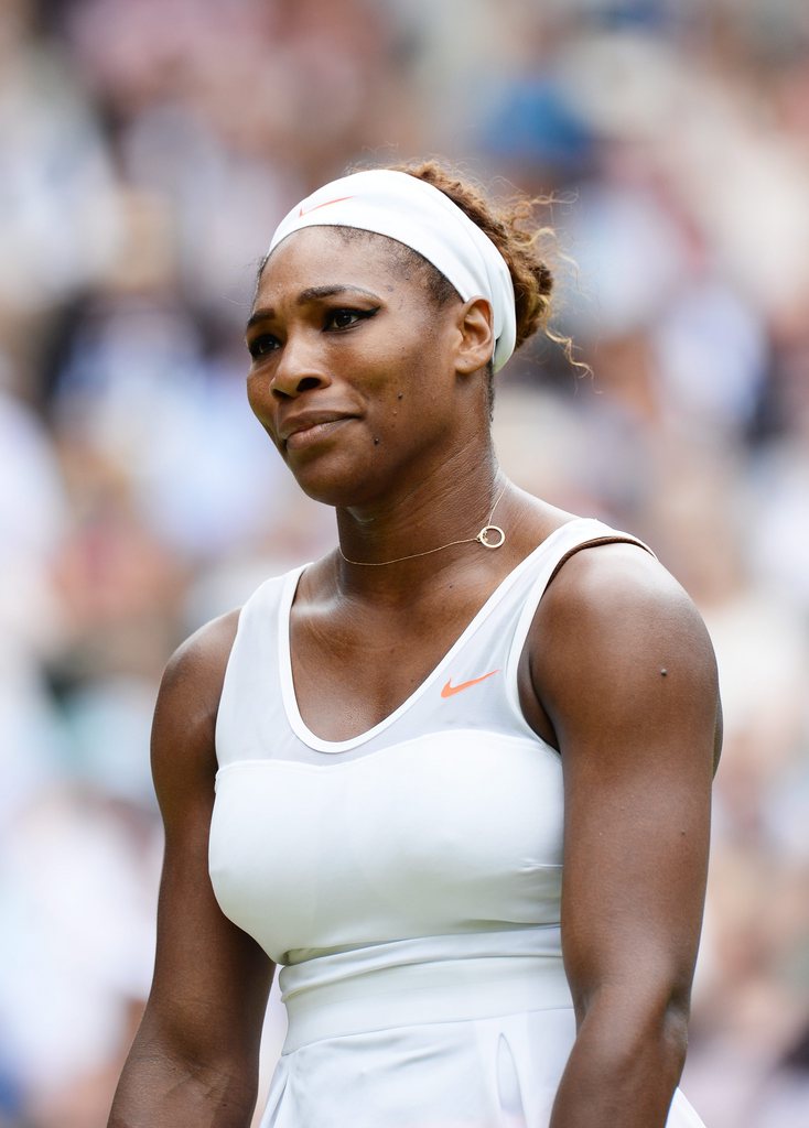 Serena Williams a été sortie en huitièmes de finale.