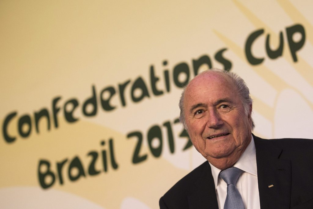 Sepp Blatter n'a pas de crainte pour le Mondial en 2014.