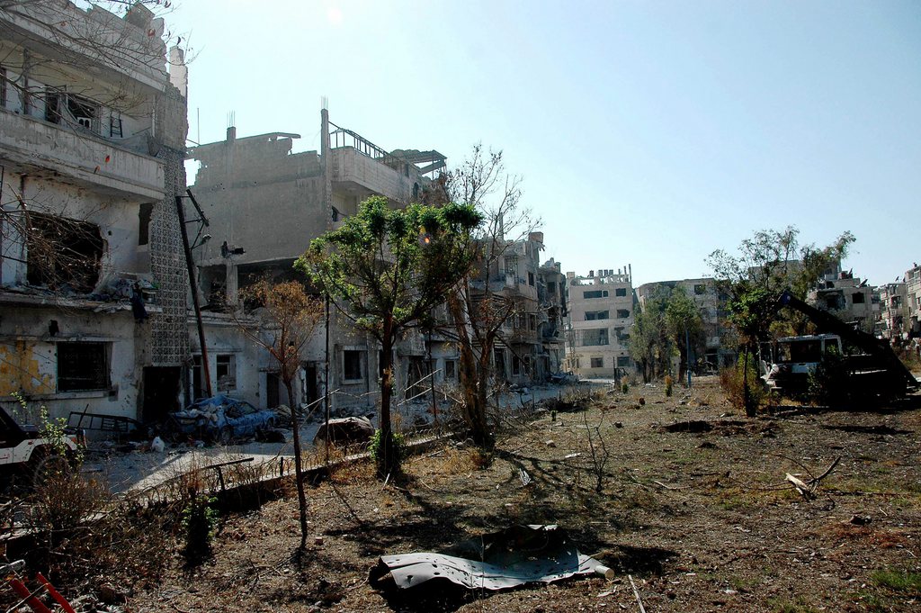 La ville de Homs a déjà particulièrement souffert des bombardements.