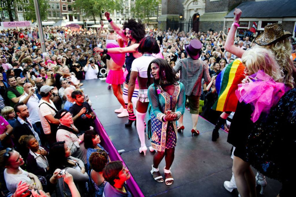 La Gay pride d'Amsterdam s'est déroulée ce samedi. 
