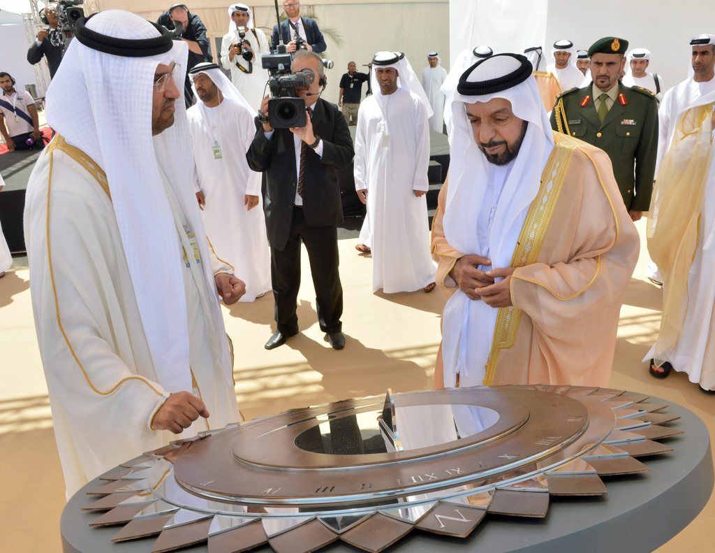 Les accusés ont écrit une lettre au président émirati Khalifa ben Zayed Al Nahyane (droite), pour lui assurer qu'il n'avait pas l'intention de prendre le pouvoir. 