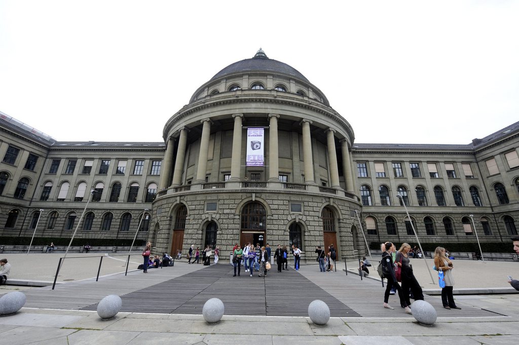 Le bâtiment de l'Ecole polytechnique fédérale de Zurich.   