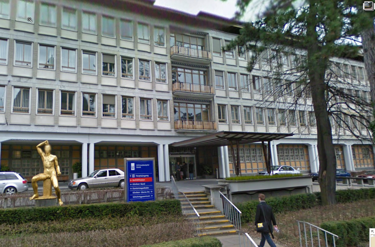 L'hôpital universitaire de Zurich où la jeune femme est décédé. 
