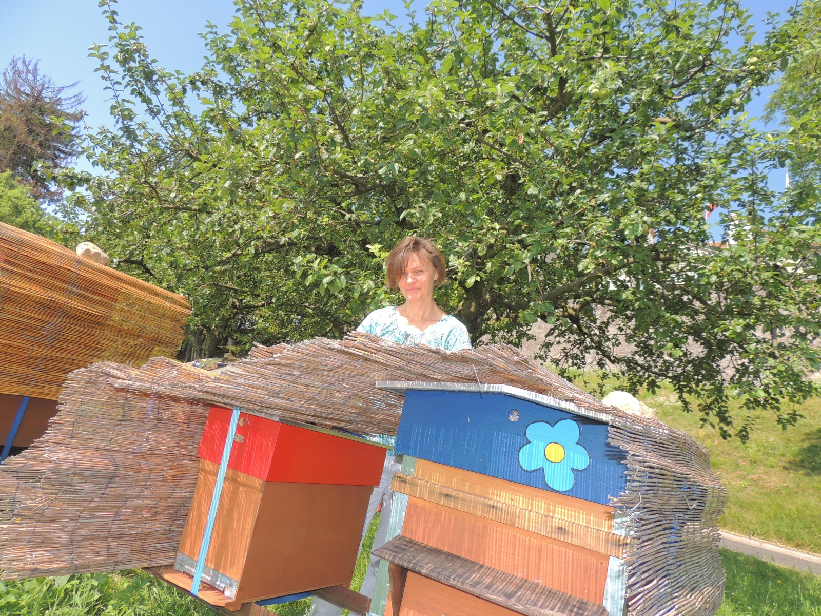 Marianne Tschuy, présidente de la société d'aipculture de Nyon.