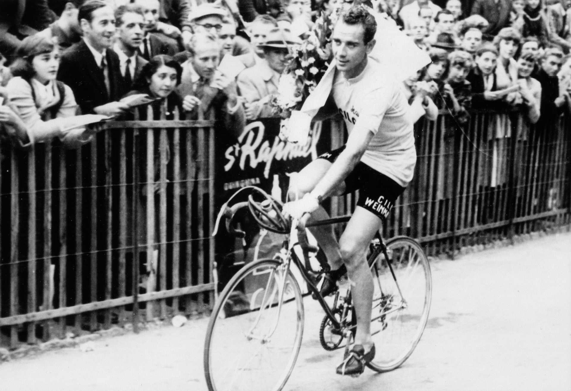 Des grands noms du cyclisme ont pris part au Critérium de Nyon, à l'image d'Hugo Koblet, vainqueur en 1951.