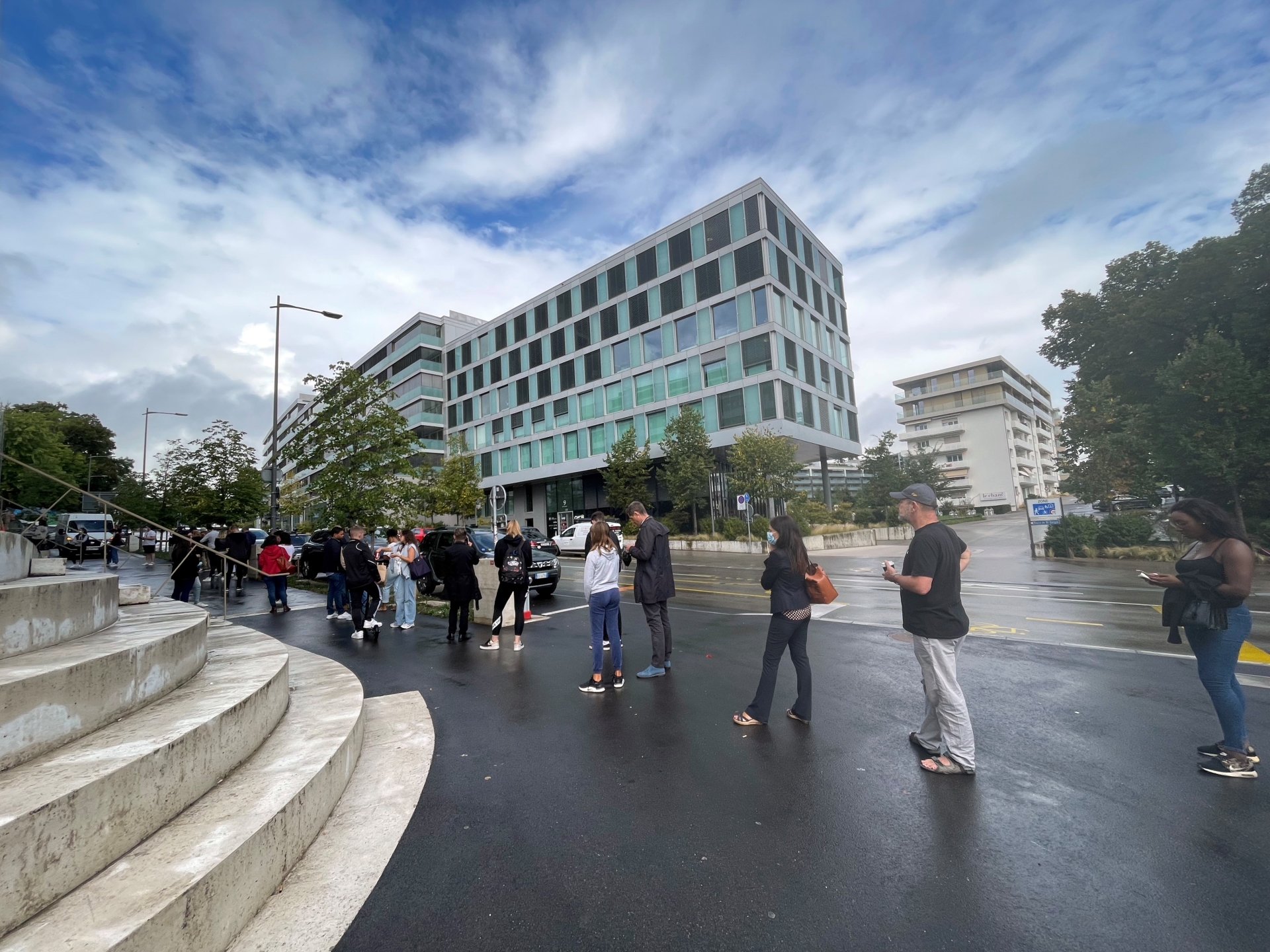 Le 16 septembre au CMC de Nyon, les files d'attente étaient longues.