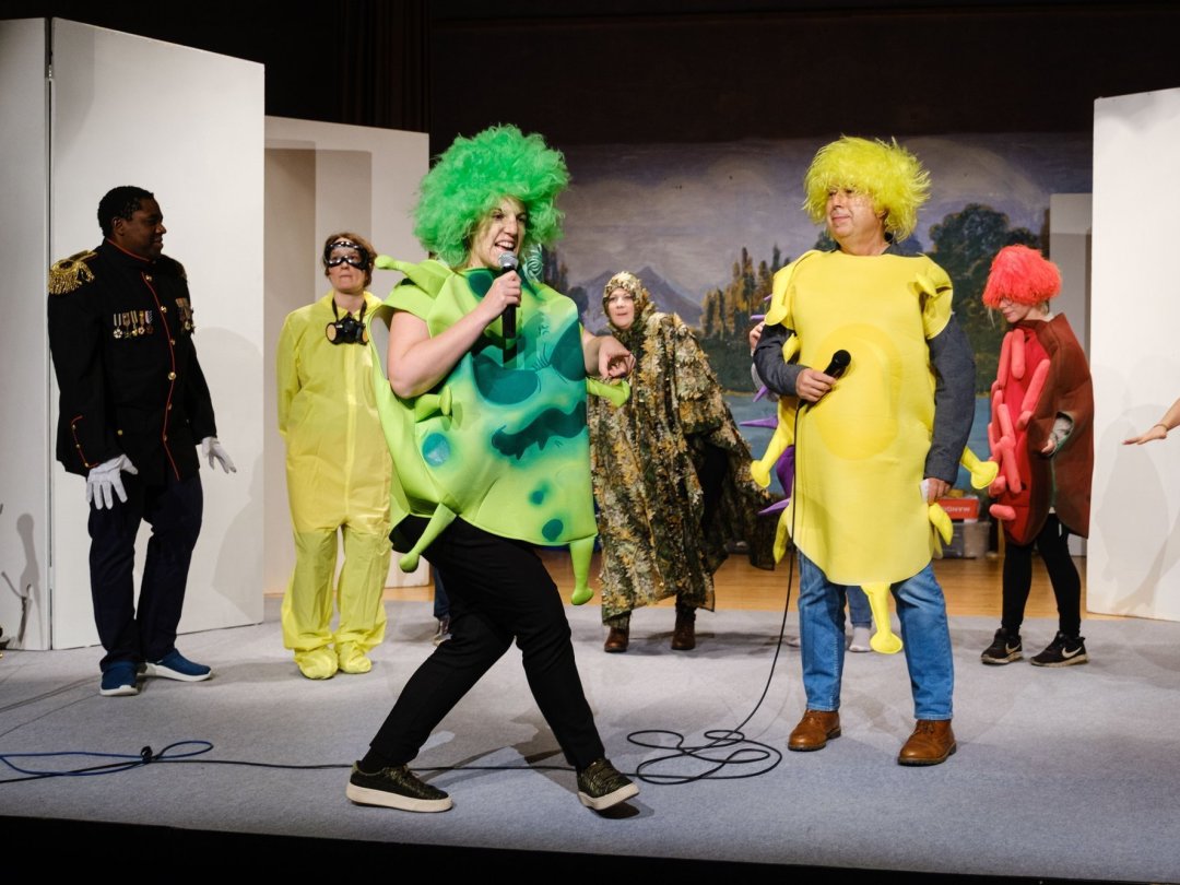 Pour ce spectacle, cinq nouveaux comédiens de la Birolande feront leurs débuts sur scène.