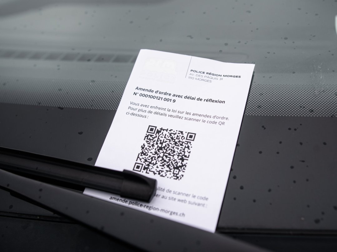 Comme Morges il y a une année, Nyon et Gland optent pour des amendes délivrées par QR code.