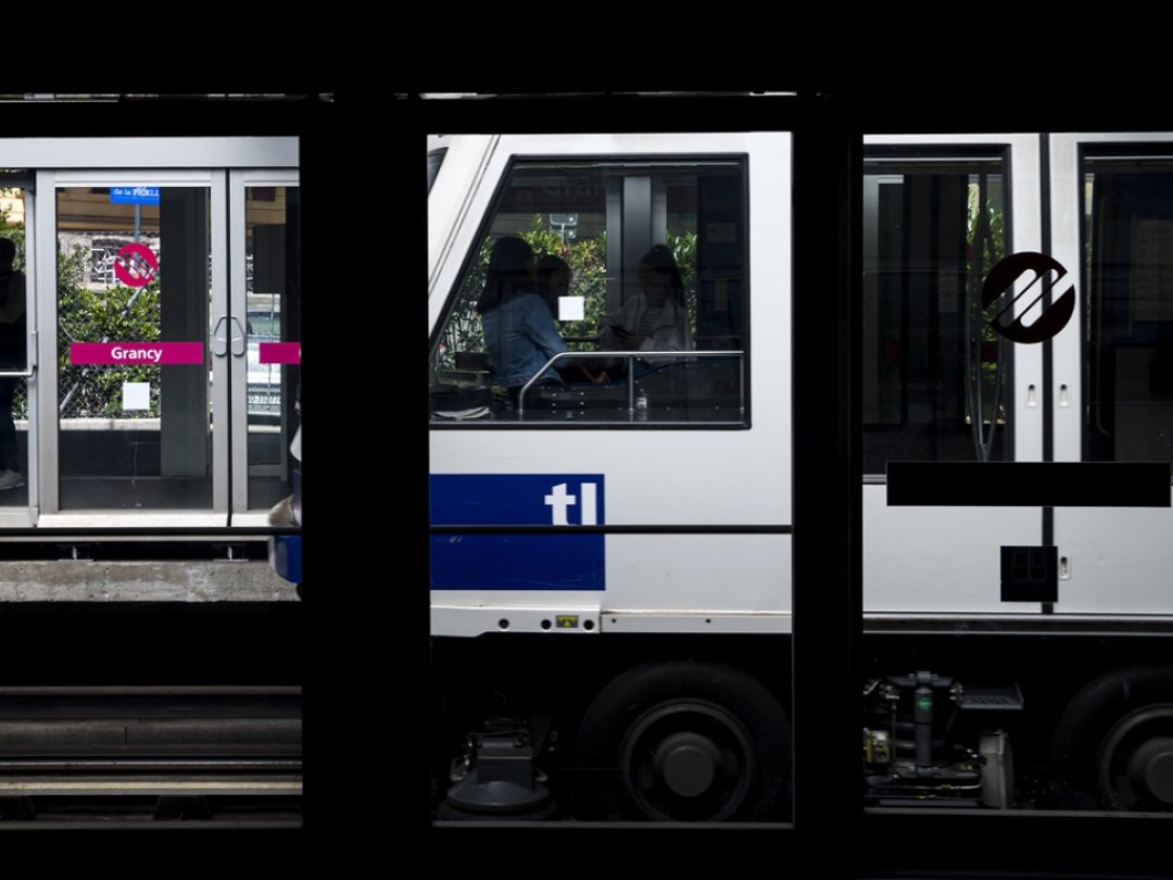 A terme, deux métros circuleront donc entre la gare de Lausanne et le Flon, ce qui permettra de transporter deux fois plus de voyageurs, à avoir 12'200 personnes par heure et par sens contre 5'800 aujourd'hui (archives).