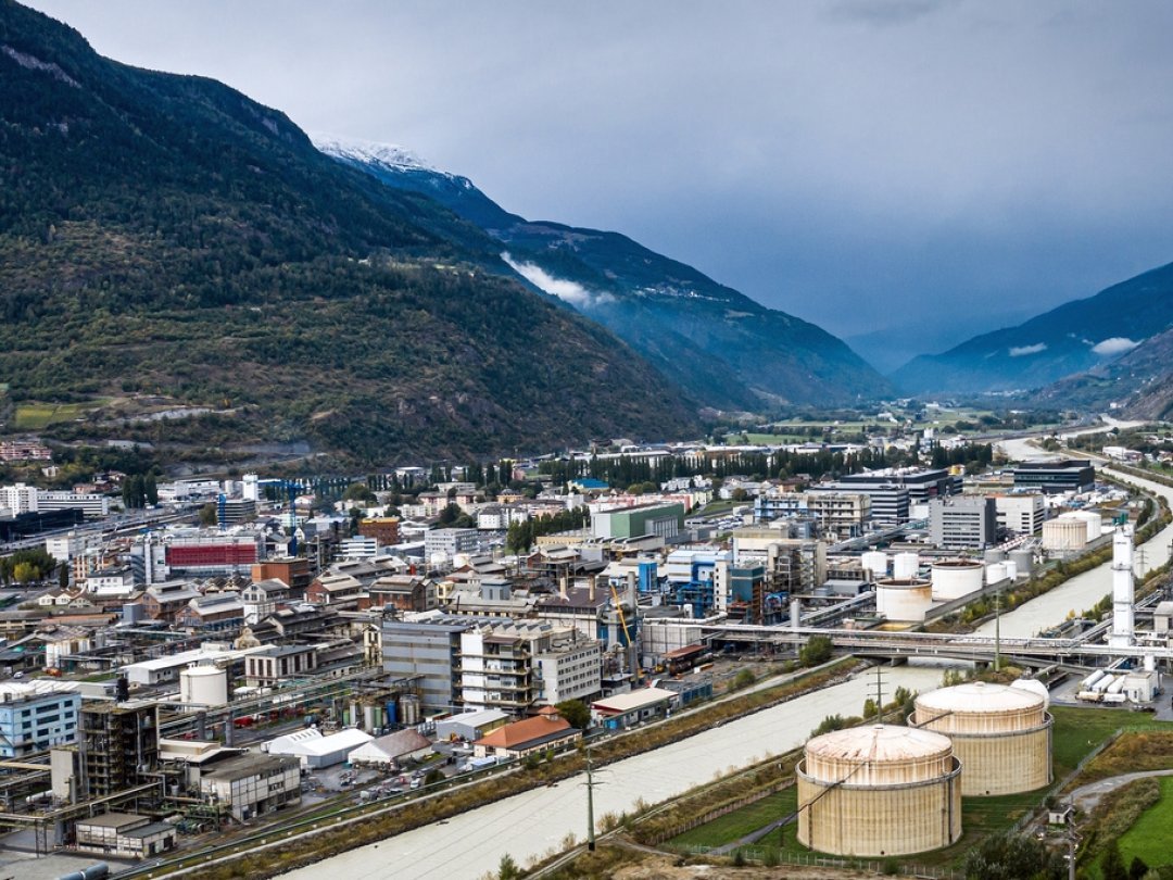 Le principal site du groupe Lonza se situe à Viège, en Valais.