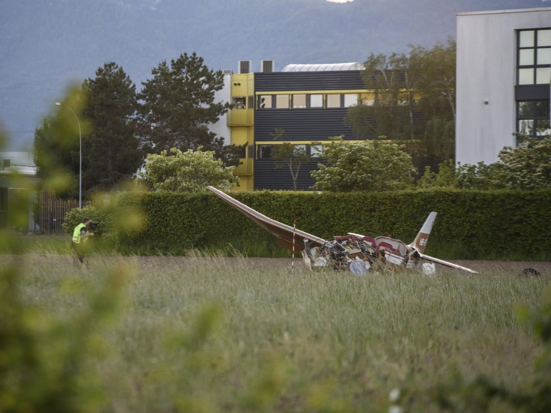 En mai 2019, un petit avion s'était écrasé dans un champ à Gland, faisant un mort. 
