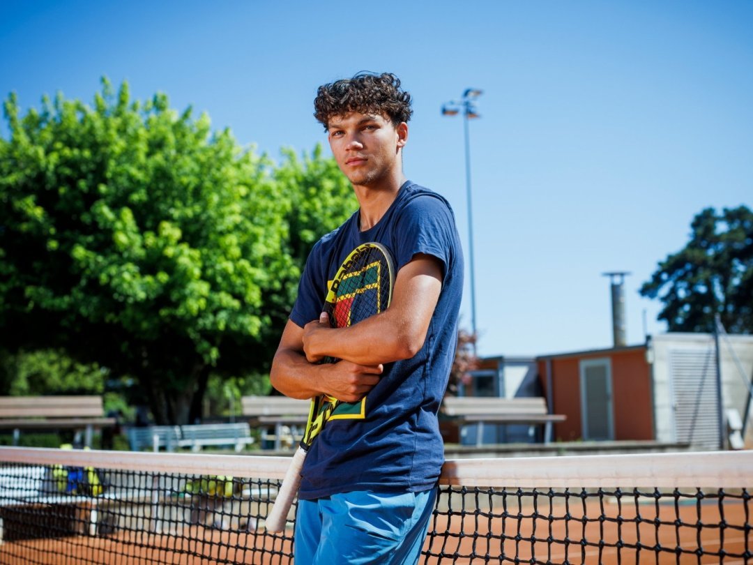 «J’ai toujours aimé le tennis parce que je ne dépends que de moi-même», sourit Luka Sauer Jimenez.