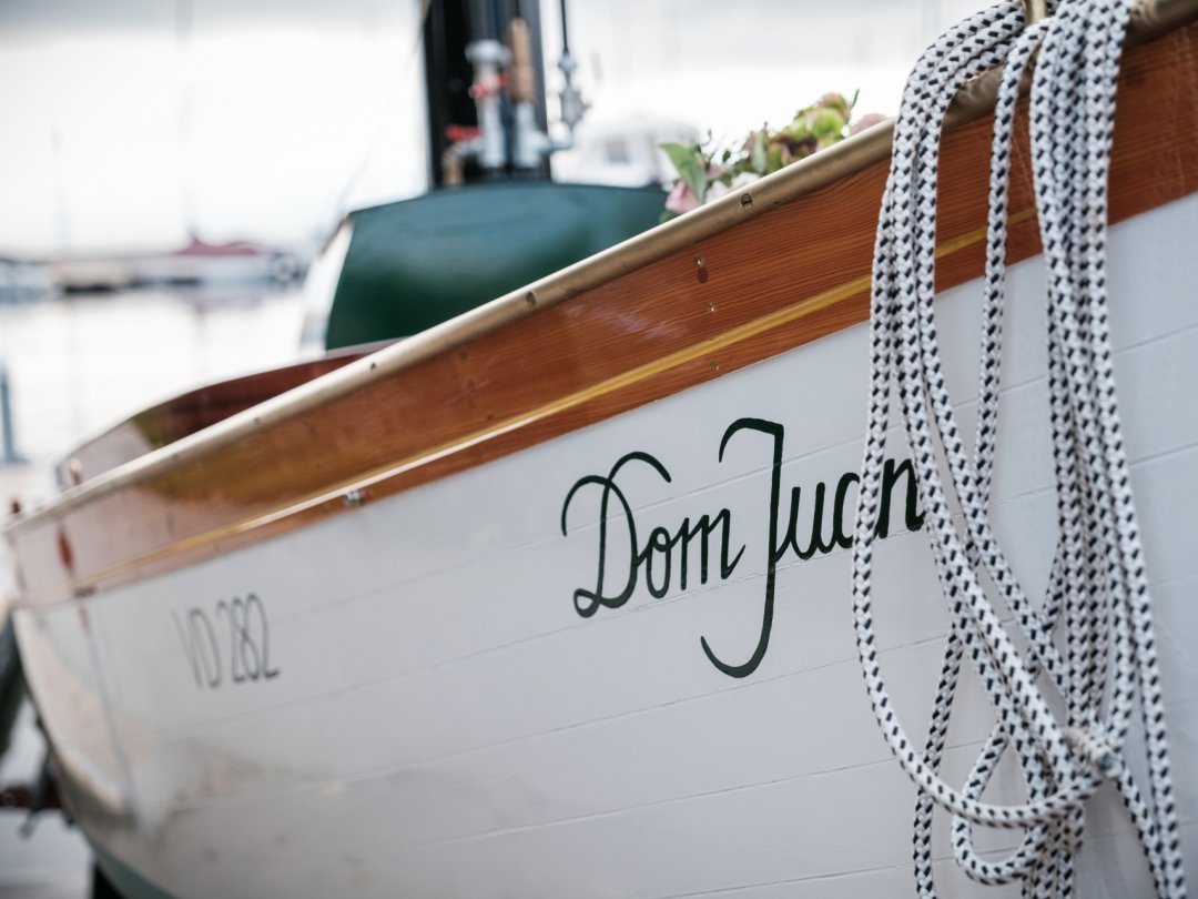 Le Dom Juan a été mis à l'eau à Rolle ce dimanche 6 novembre.