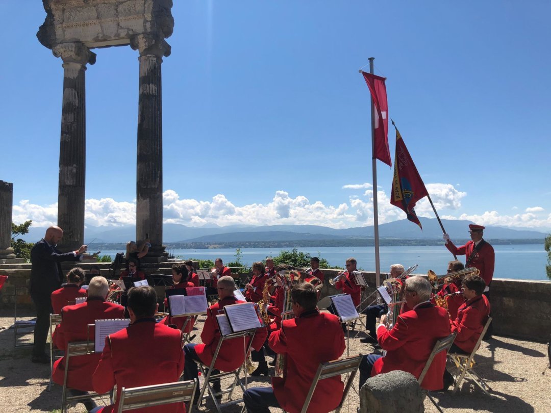 Samedi, la fanfare municipale de Nyon dialoguera sur la scène du Collège de grand-Champ avec l’Harmonie de Saint Paul de Vence, une formation issue de la Côte d’Azur.