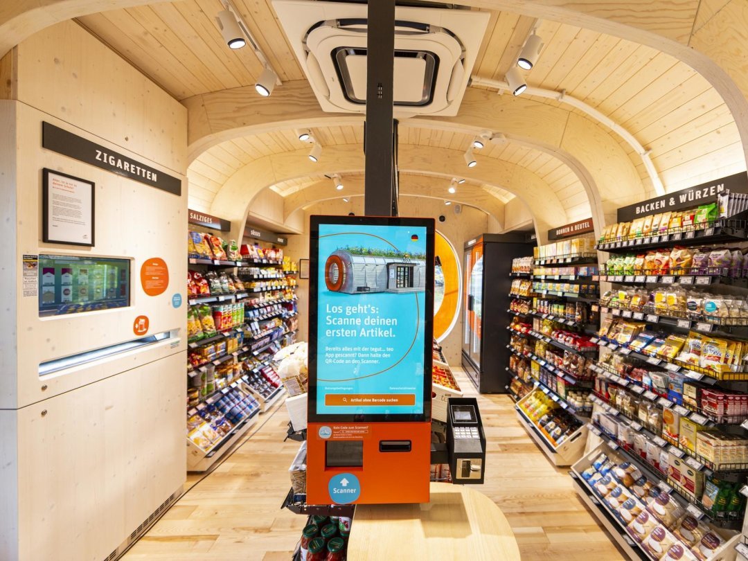 Le concept de magasin automatique Teo vient d'Allemagne.