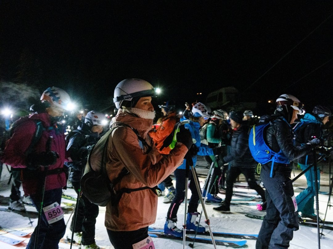 Quelque 300 skieurs ont affronté la nuit pour participer à la Dôlapô.
