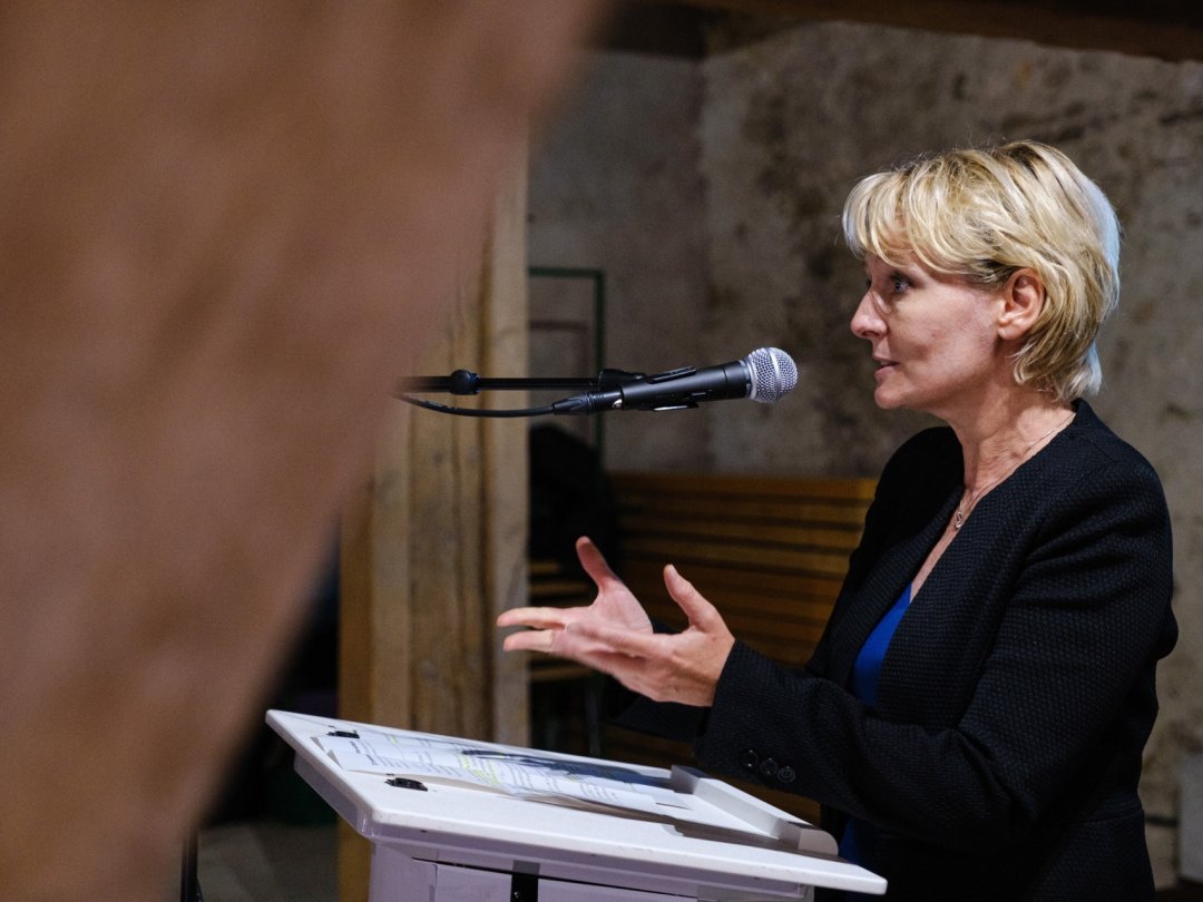 Isabelle Moret, cheffe du Département vaudois de l’économie, de l’innovation, de l’emploi et du patrimoine. Photo d'illustration