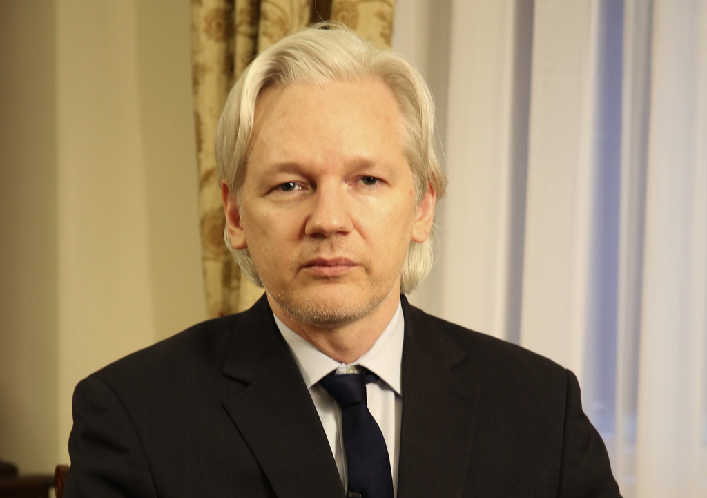 Julian Assange est toujours bloqué à l'ambassade d'Équateur à Londres.