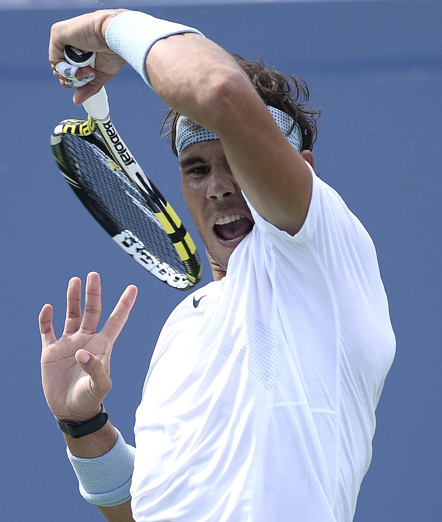 L'Espagnol Rafael Nadal confirme son statut de favori du tournoi de l'US Open. 