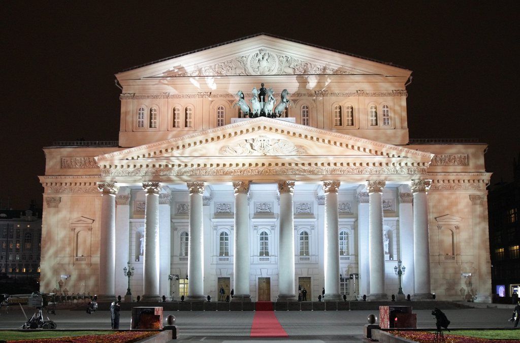 Le Grand Théâtre du Bolchoi à Moscou a subi des travaux de rénovation pendant six ans. 