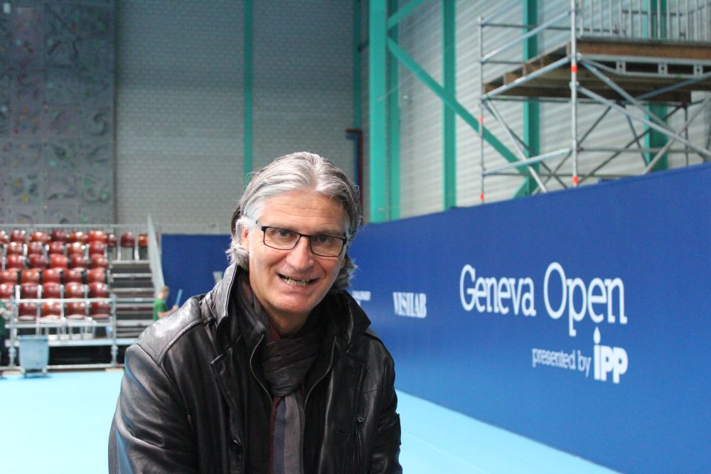 Daniel Perroud, directeur du Geneva Open.