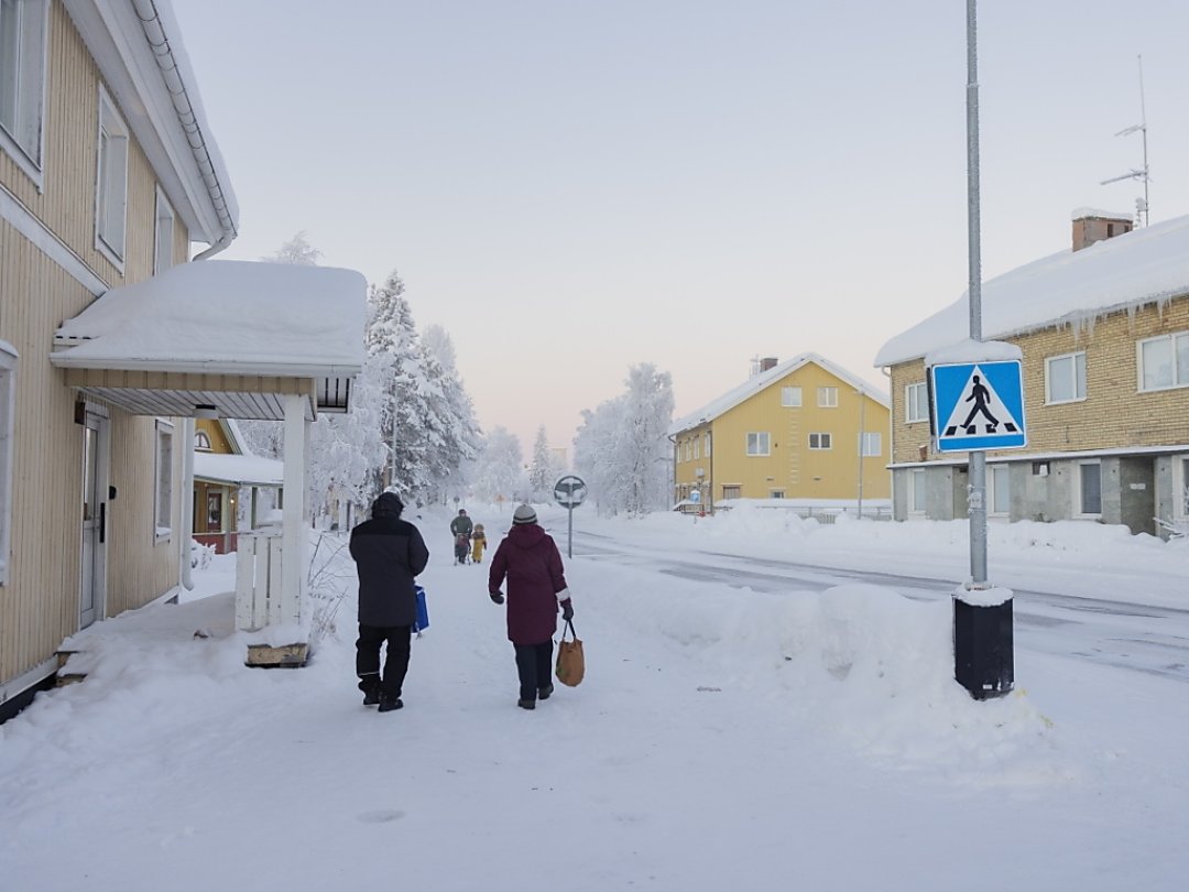 Le thermomètre dans plusieurs stations du nord de la Suède affichaient des températures inférieures à -40°C mercredi.
